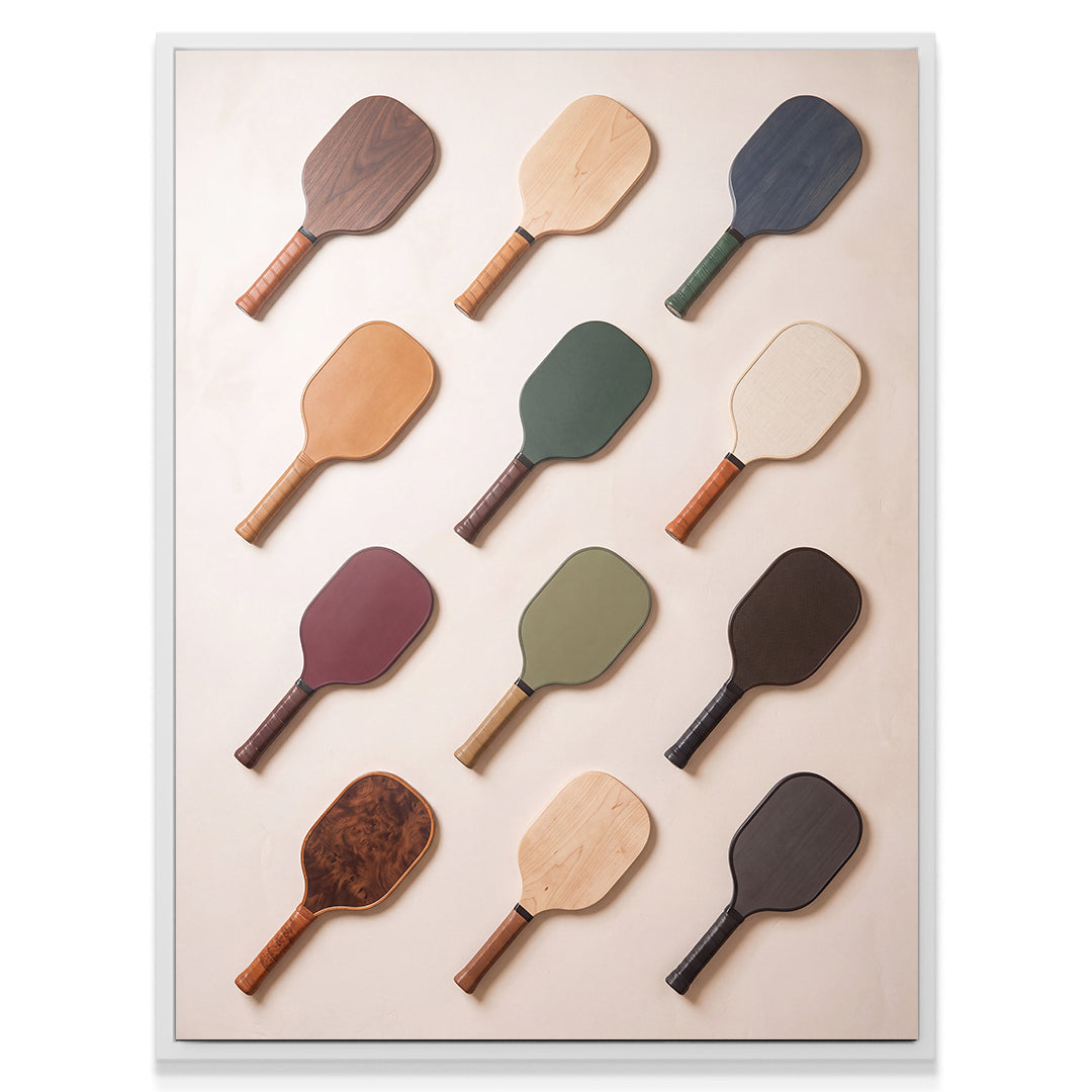 Pickleball Paddle Wall