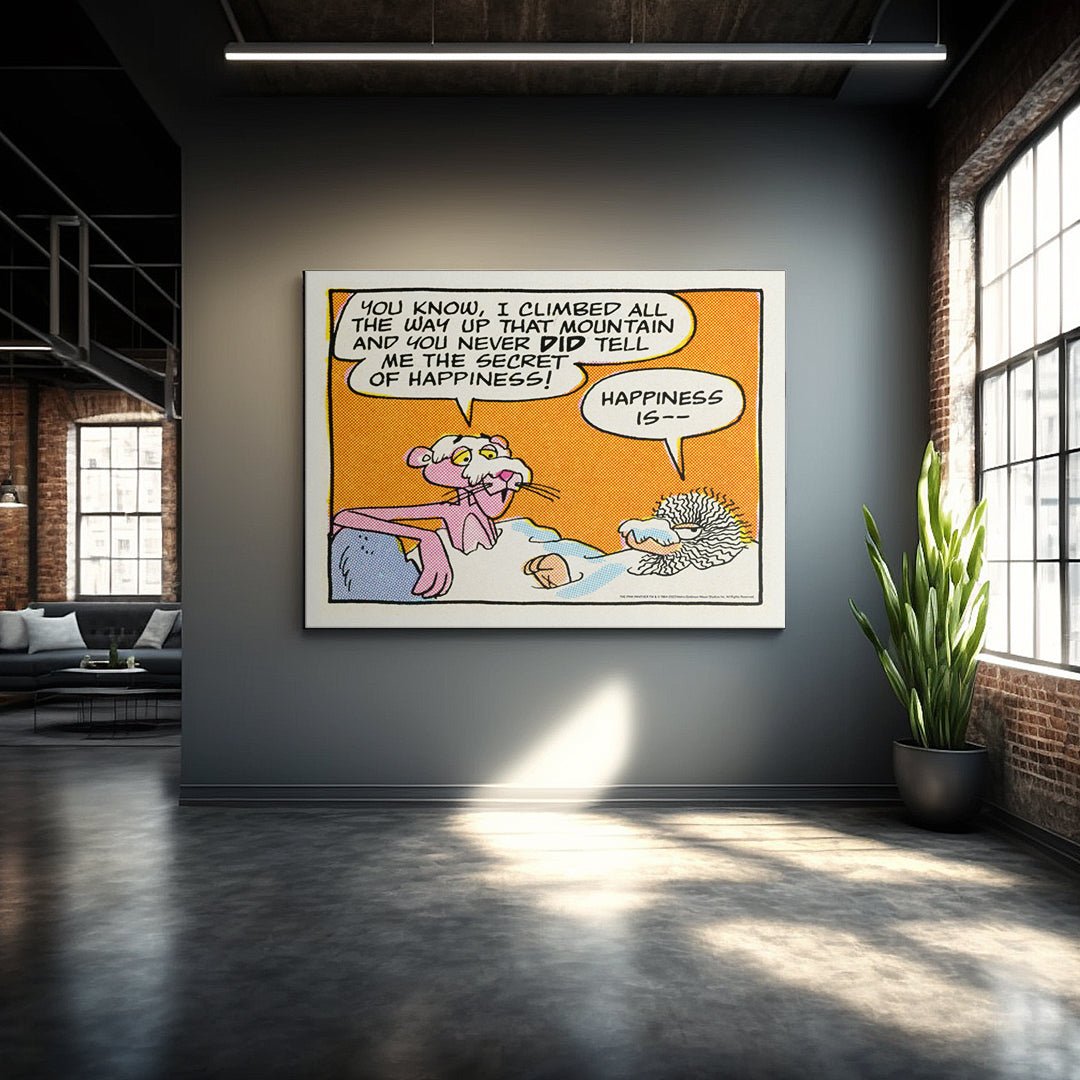 PINK PANTHER - Secret To Happiness - IKONICK - Pink Panther