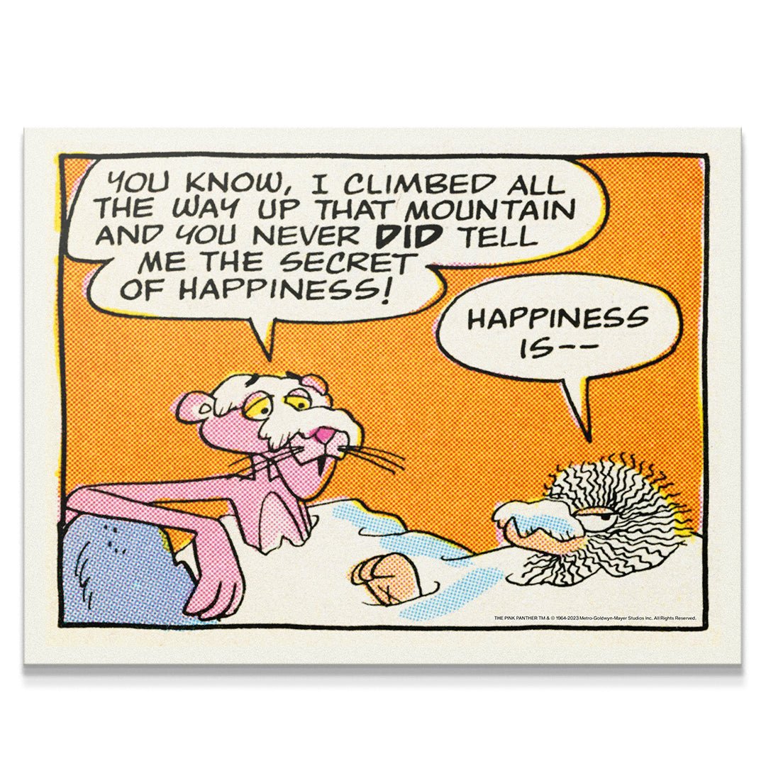 PINK PANTHER - Secret To Happiness - IKONICK - Pink Panther