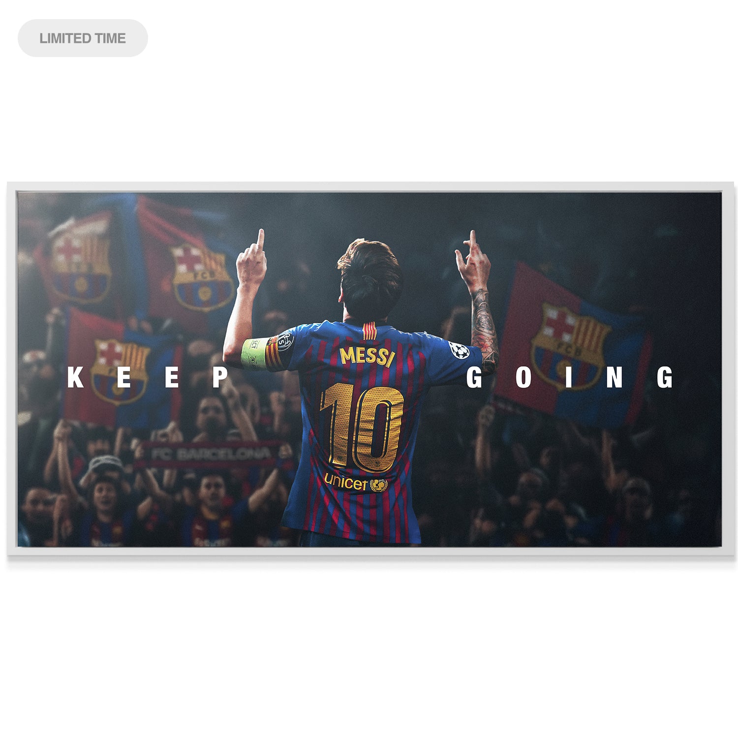Messi - Keep Going - IKONICK - Lionel Messi