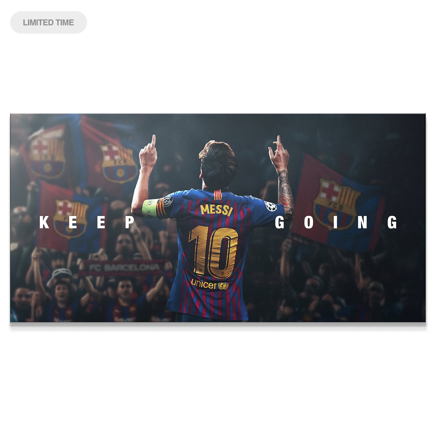 Messi - Keep Going - IKONICK - Lionel Messi