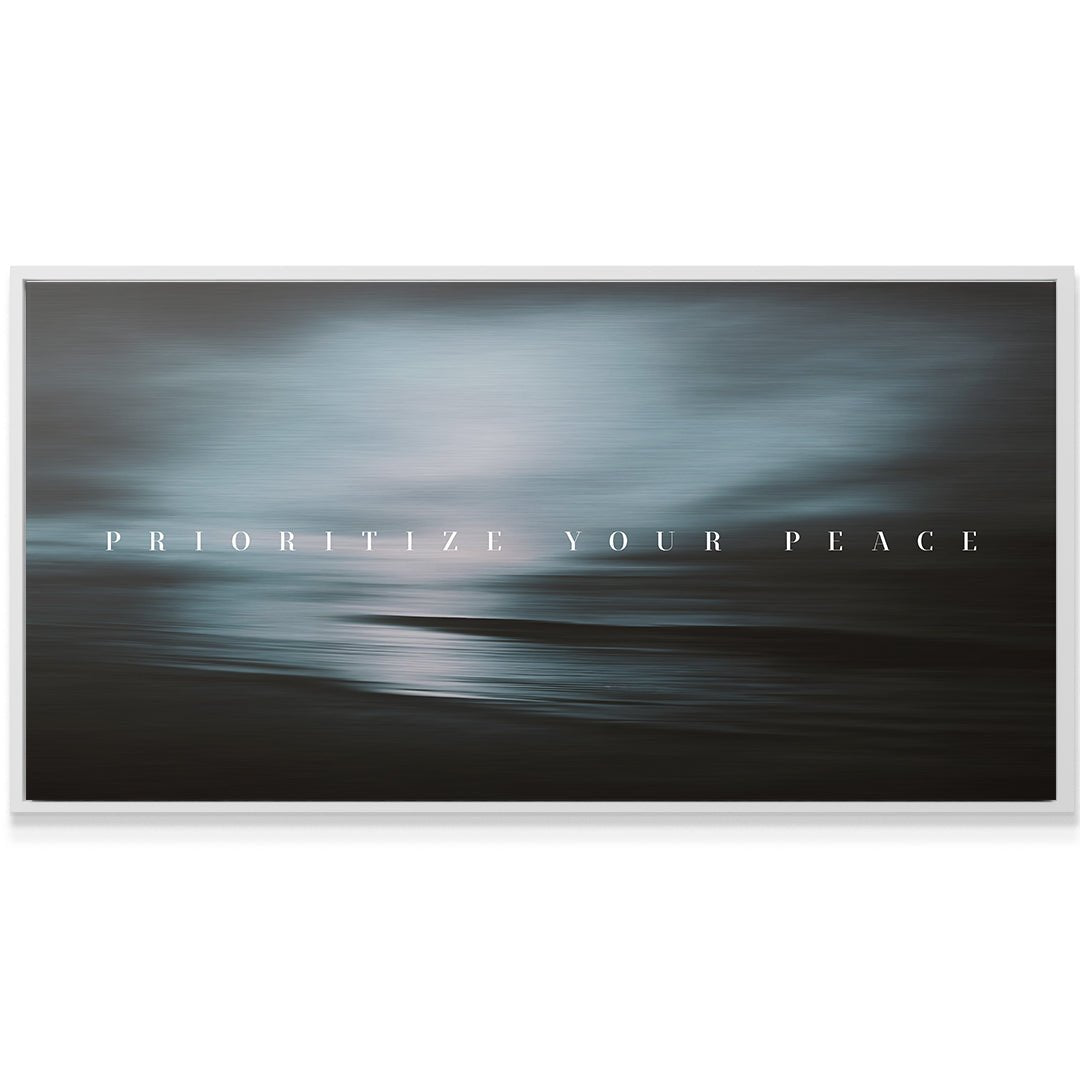 Prioritize Your Peace