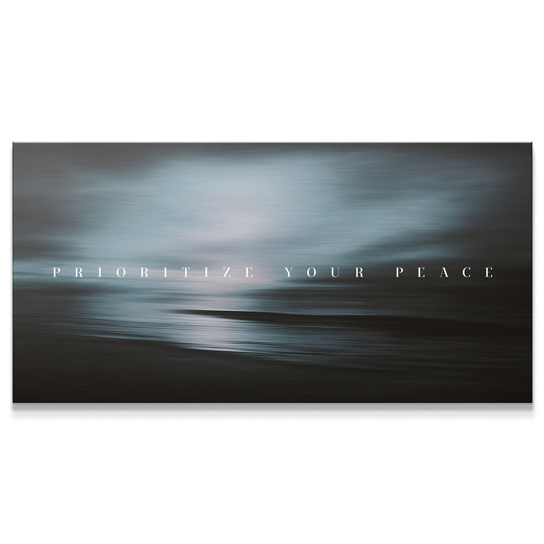 Prioritize Your Peace