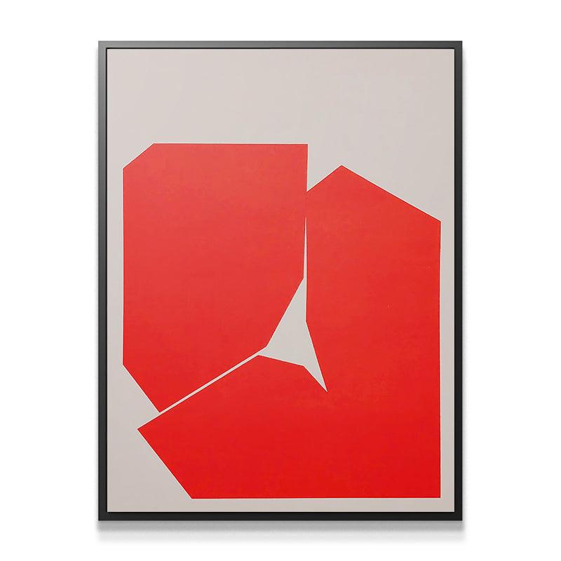 Red Shapes N.2 - IKONICK - Gorka Gondra
