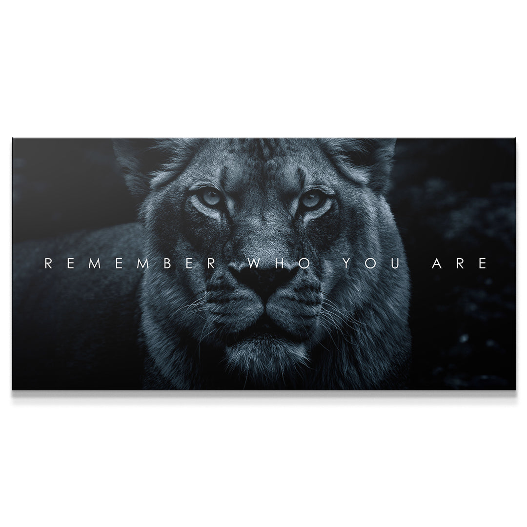 Shop Motivational Office Wall Art - Remember Who You Are | Chris Henry