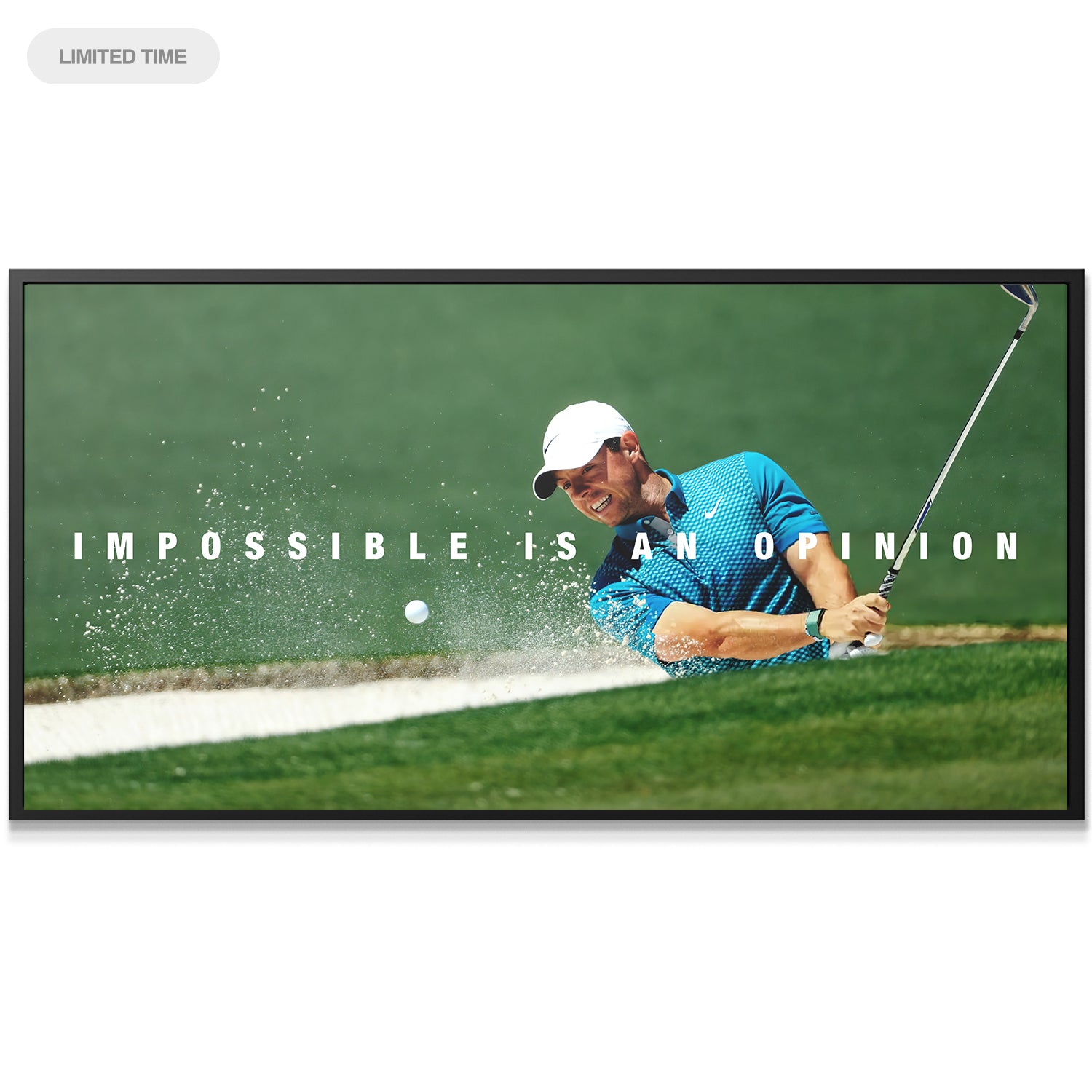 Rory - Impossible Is An Opinion - IKONICK - Rory McIlroy