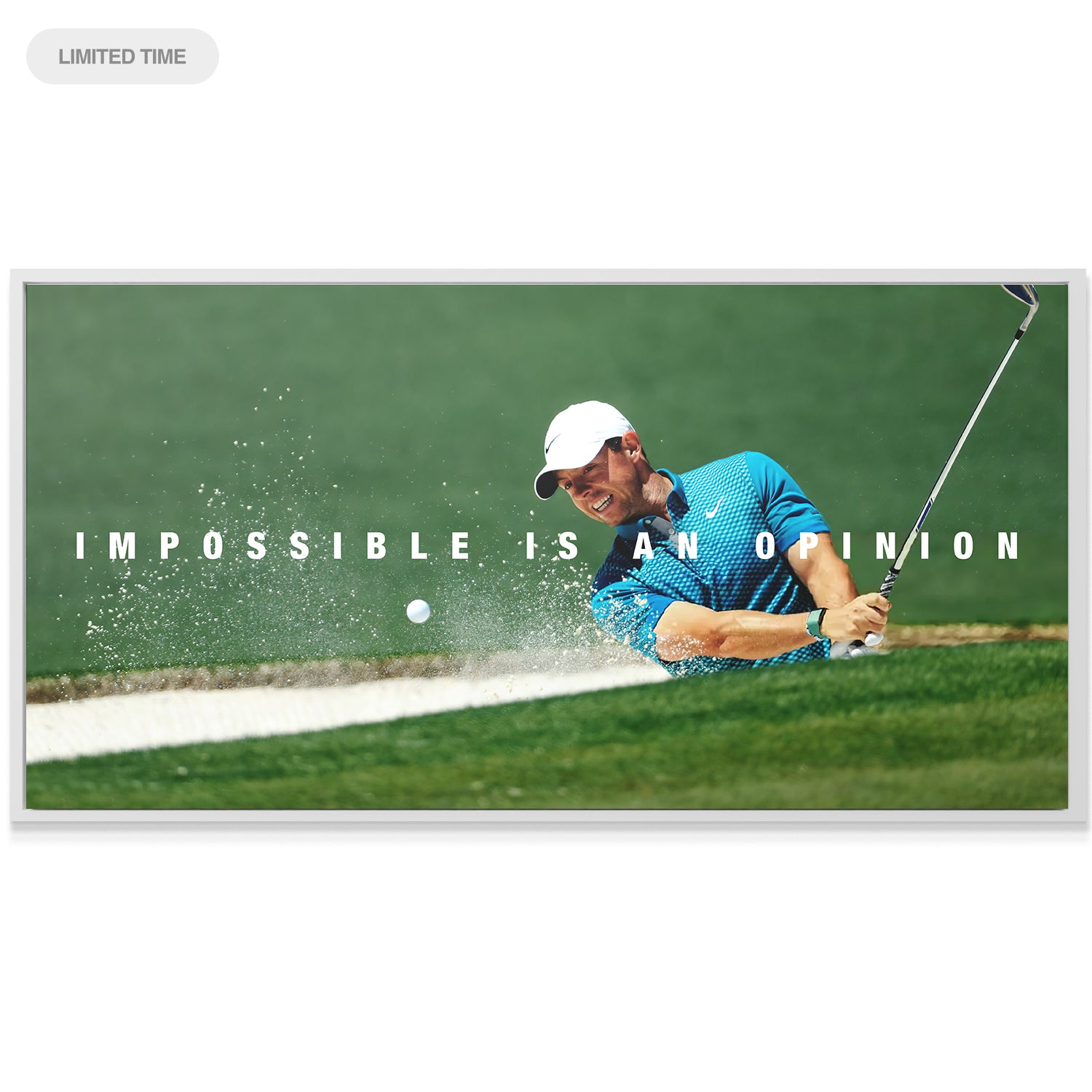 Rory - Impossible Is An Opinion - IKONICK - Rory McIlroy