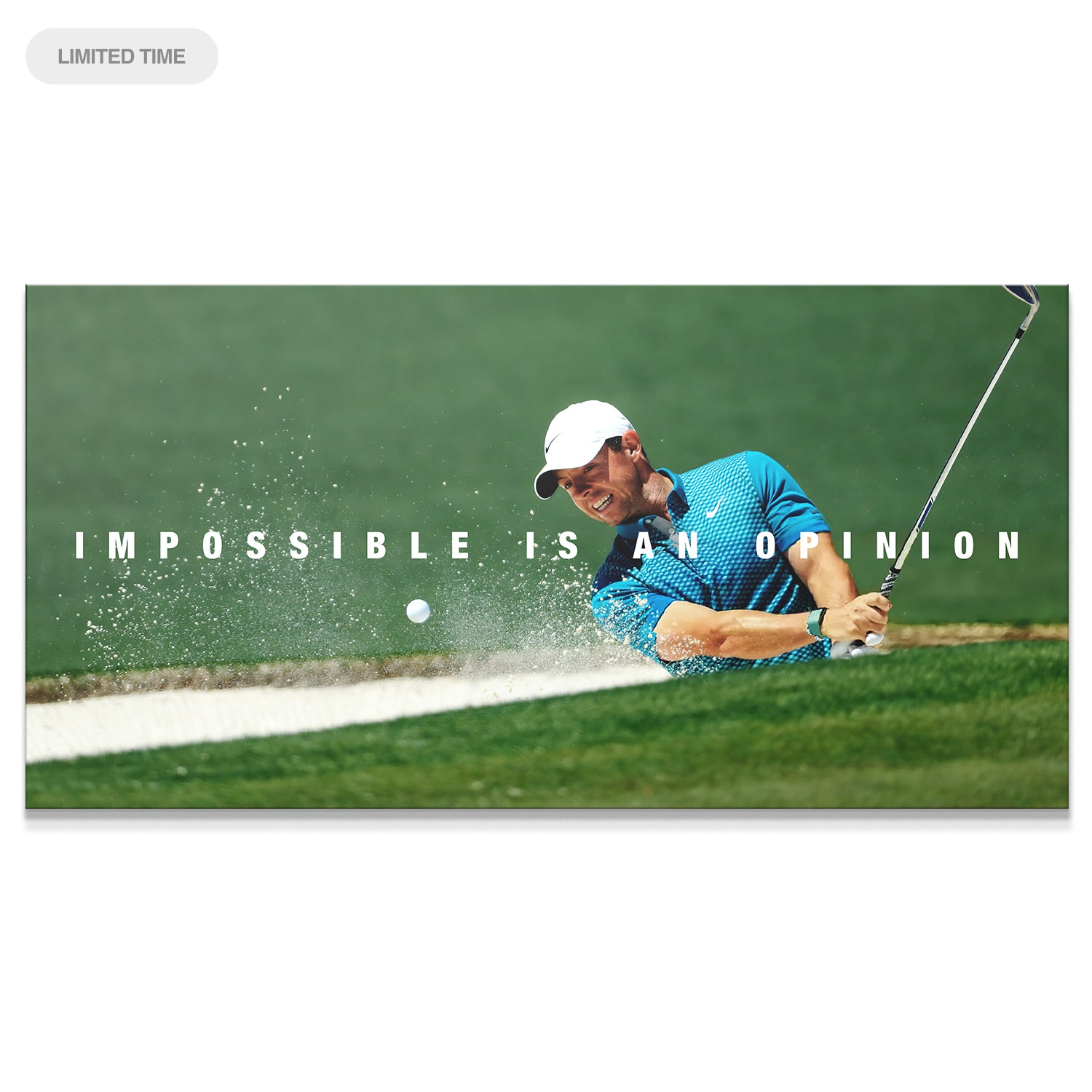 Rory - Impossible Is An Opinion - IKONICK - Rory McIlroy