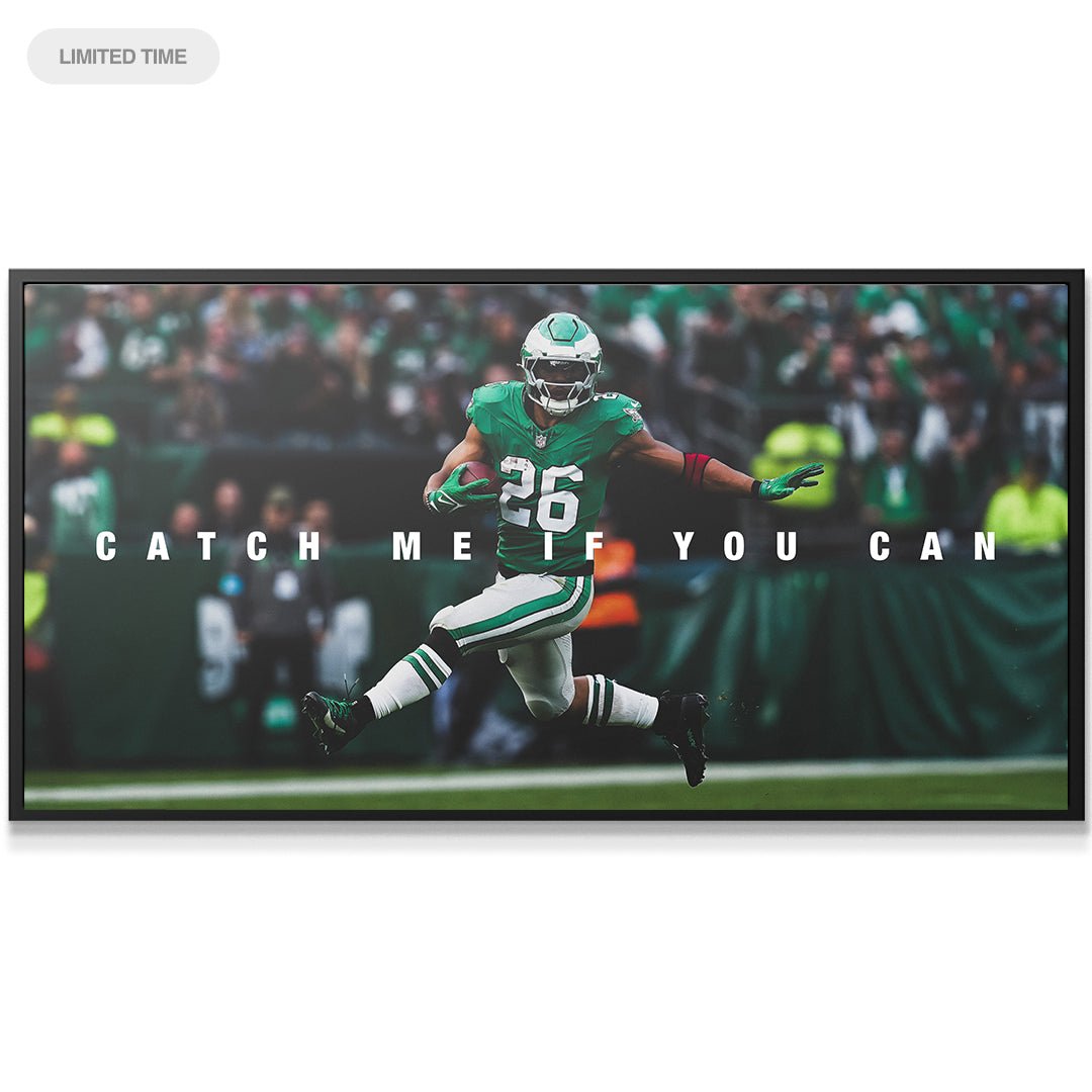 Saquon Barkley - Catch Me If You Can - IKONICK - Saquon Barkley