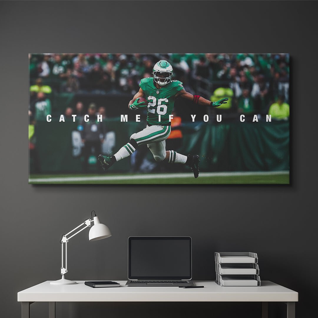 Saquon Barkley - Catch Me If You Can - IKONICK - Saquon Barkley