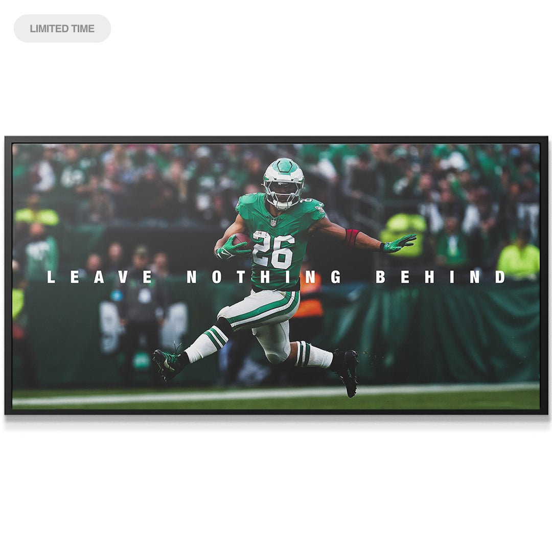 Saquon Barkley - Leave Nothing Behind - IKONICK - Saquon Barkley