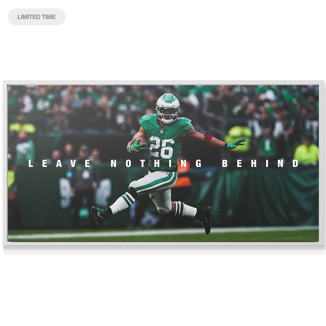 Saquon Barkley - Leave Nothing Behind - IKONICK - Saquon Barkley