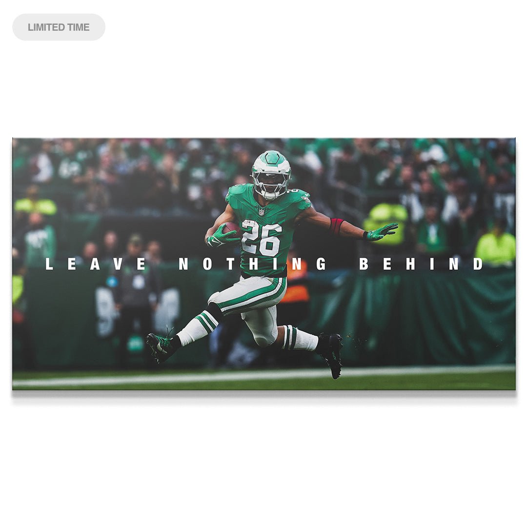 Saquon Barkley - Leave Nothing Behind - IKONICK - Saquon Barkley