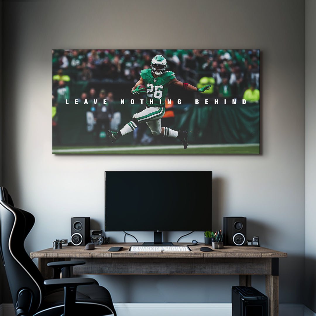 Saquon Barkley - Leave Nothing Behind - IKONICK - Saquon Barkley