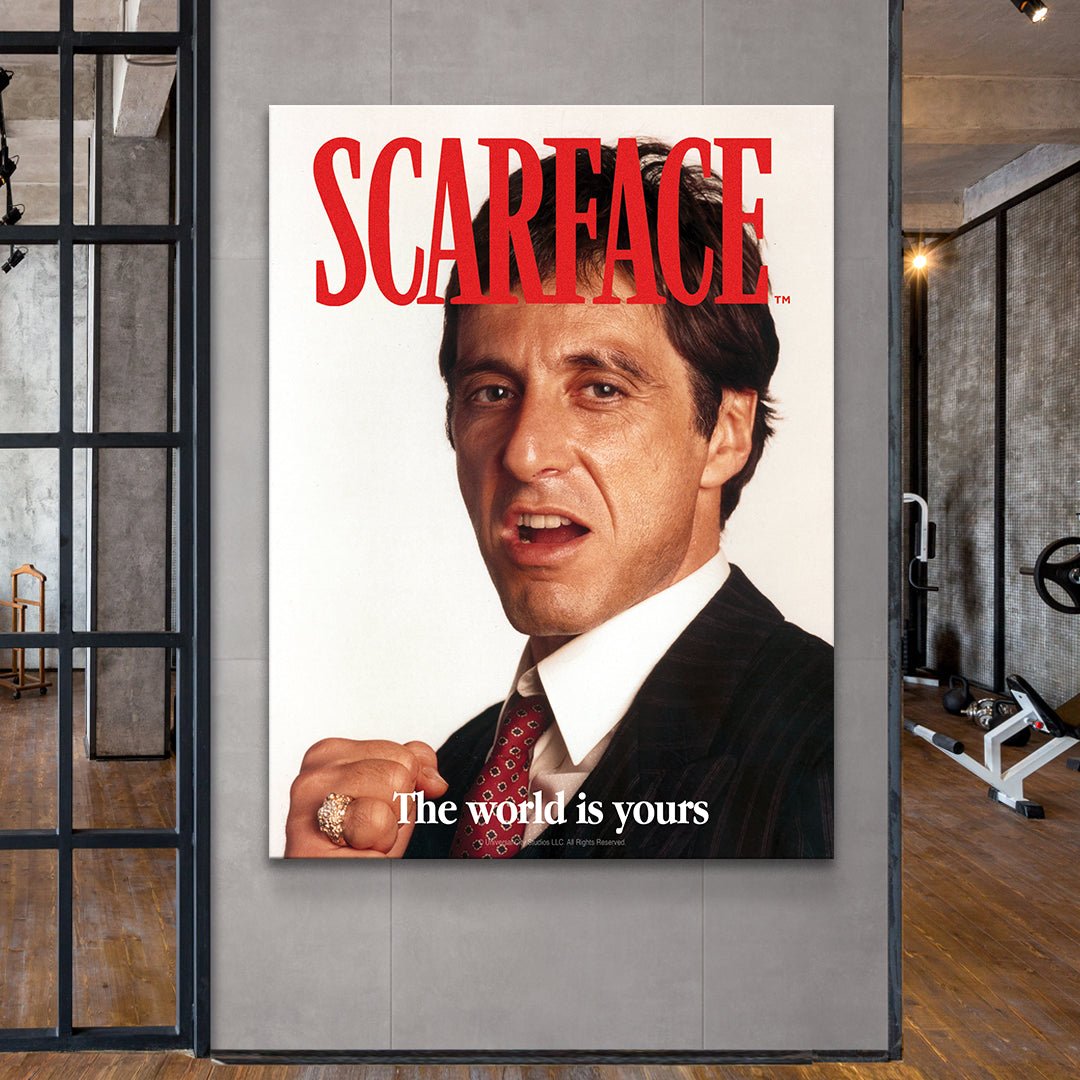 Scarface - The World Is Yours - Cover - IKONICK - Scarface