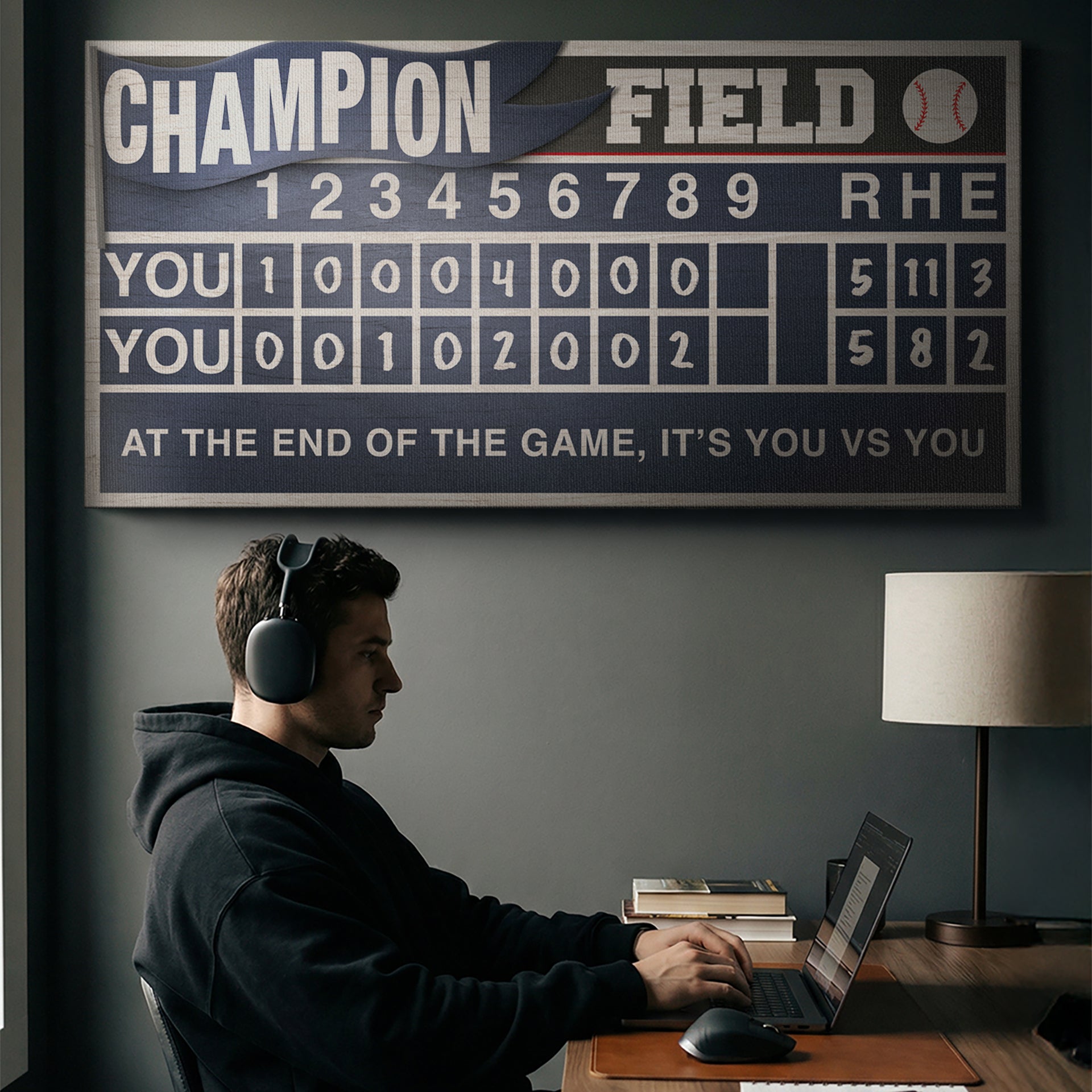 You Vs You Scoreboard