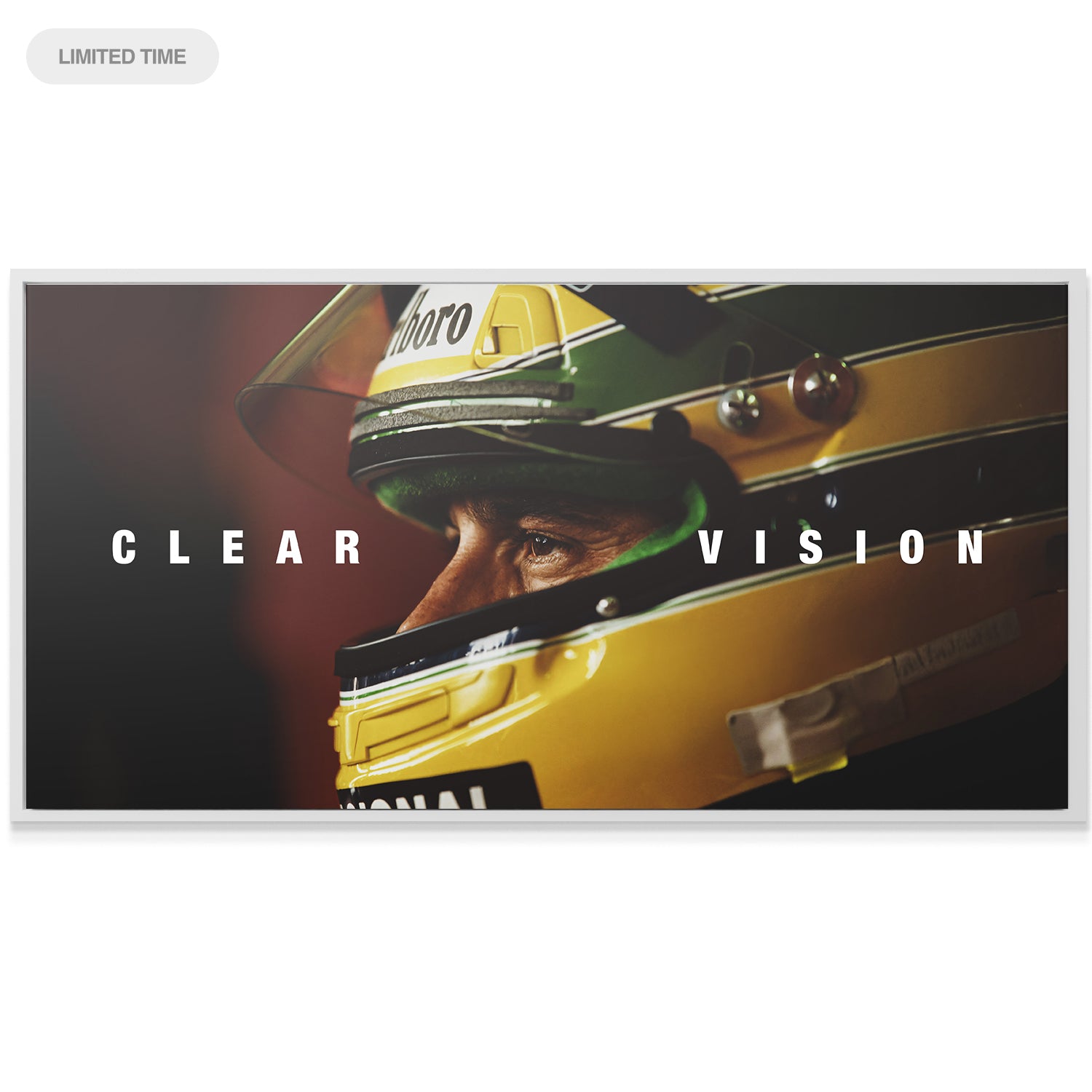 Senna - Clear Vision - IKONICK - Ayrton Senna