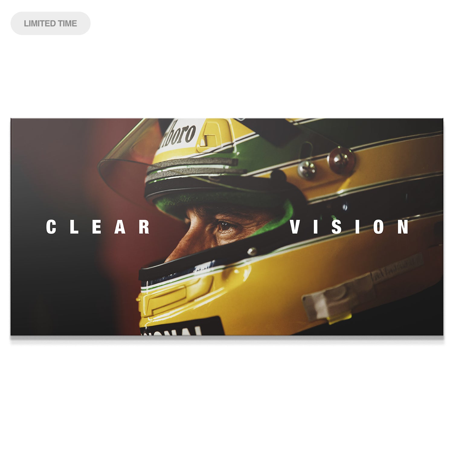 Senna - Clear Vision - IKONICK - Ayrton Senna