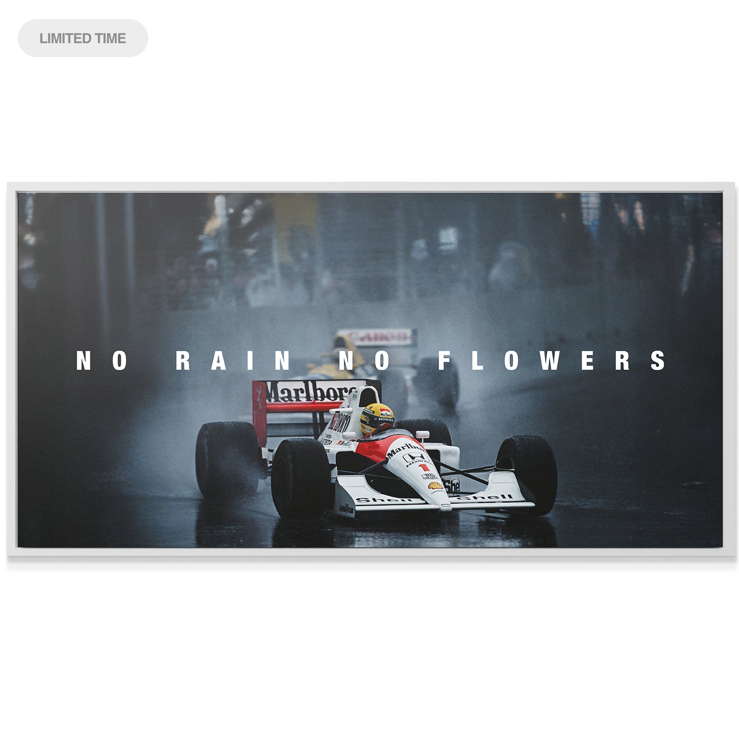 Senna - No Rain No Flowers - IKONICK - Ayrton Senna