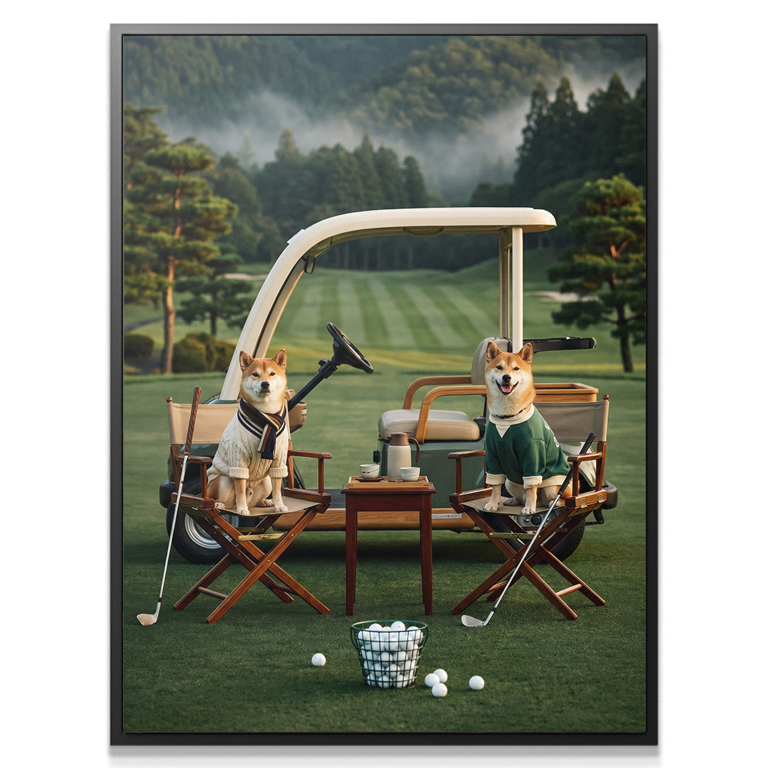 Shiba Inu Golf