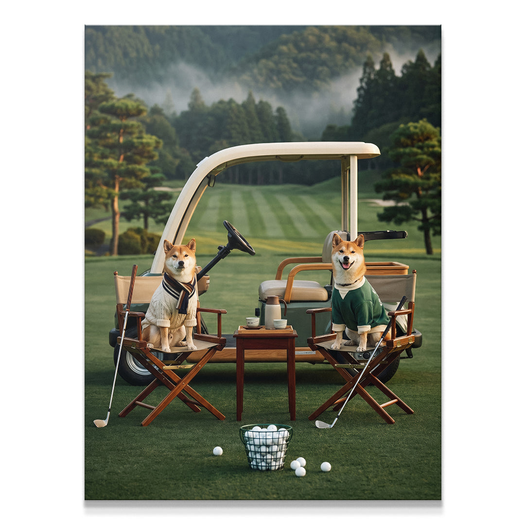 Shiba Inu Golf