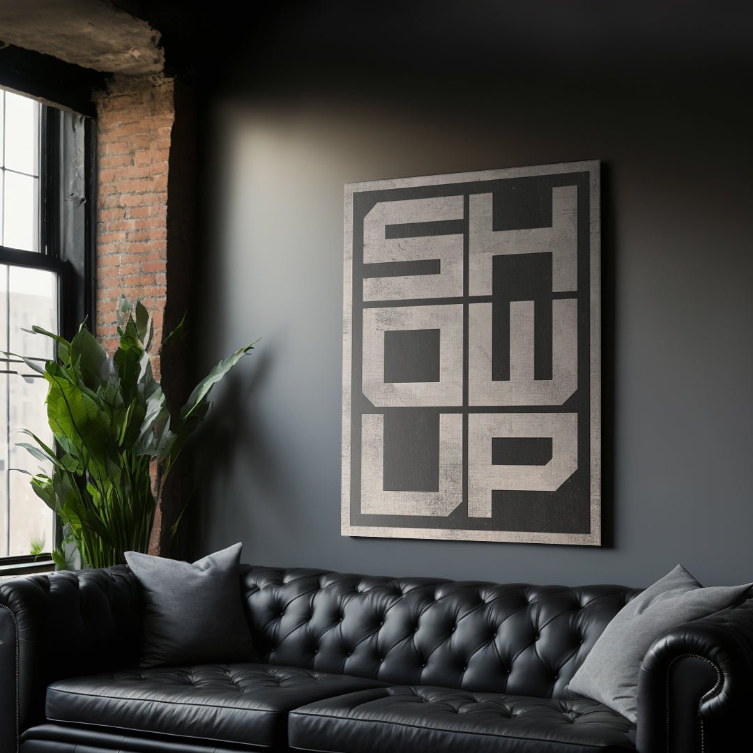Motivational Canvas Art Designed