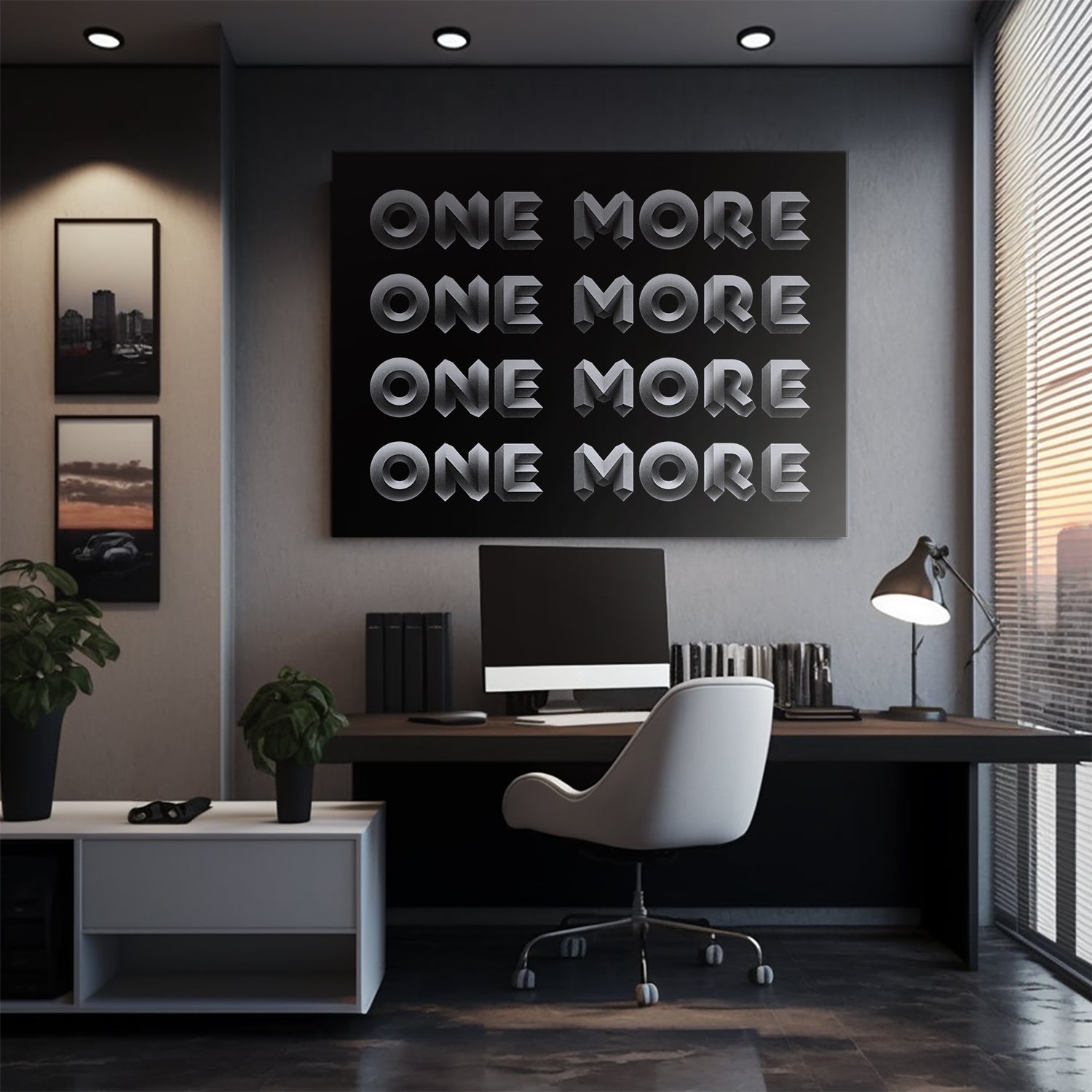 Motivational Canvas Art Designed