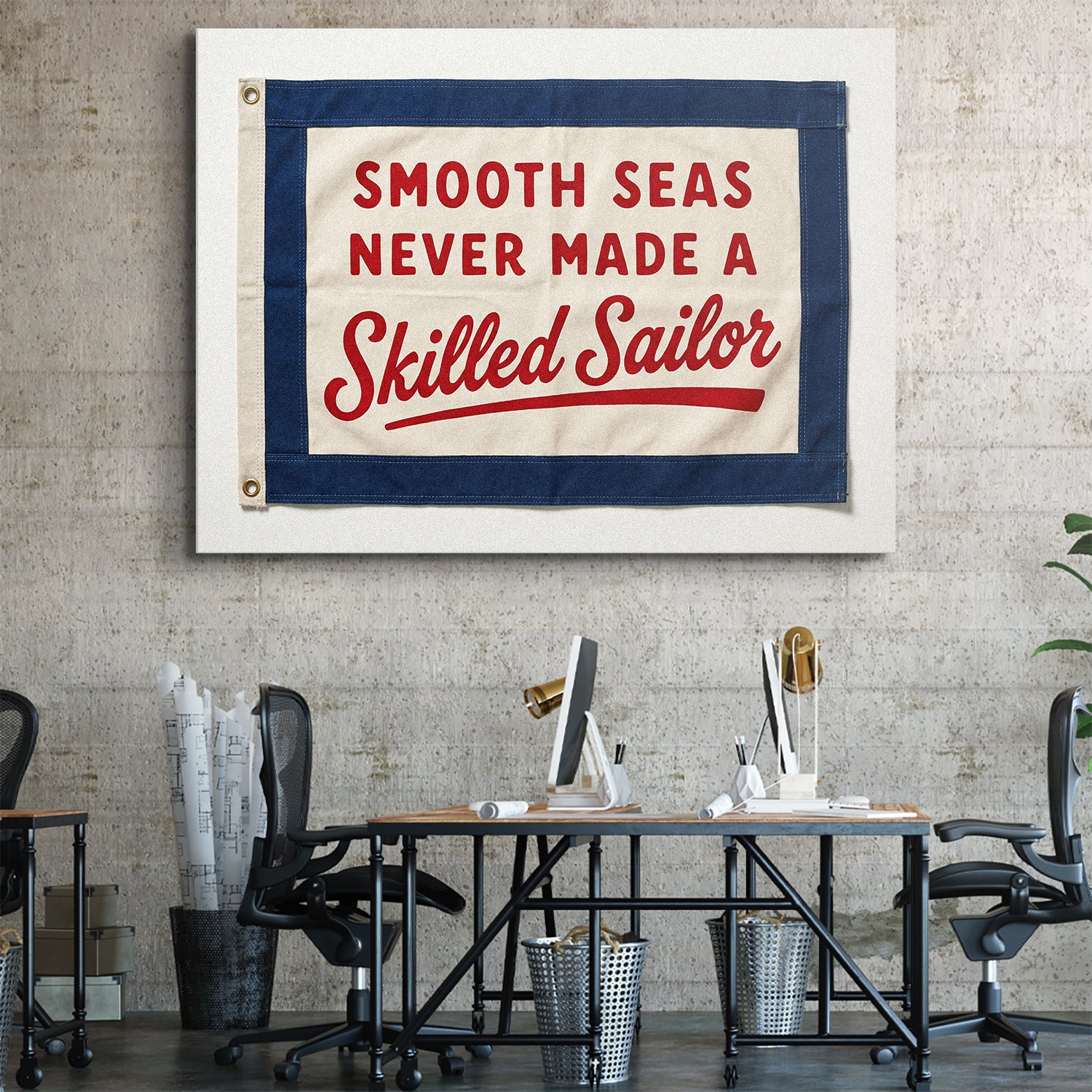 Smooth Seas Flag