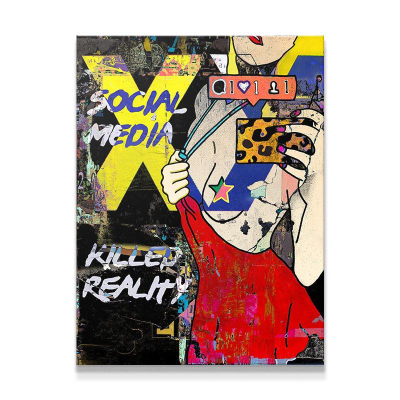 Social Media Killed Reality - IKONICK - Sophodes