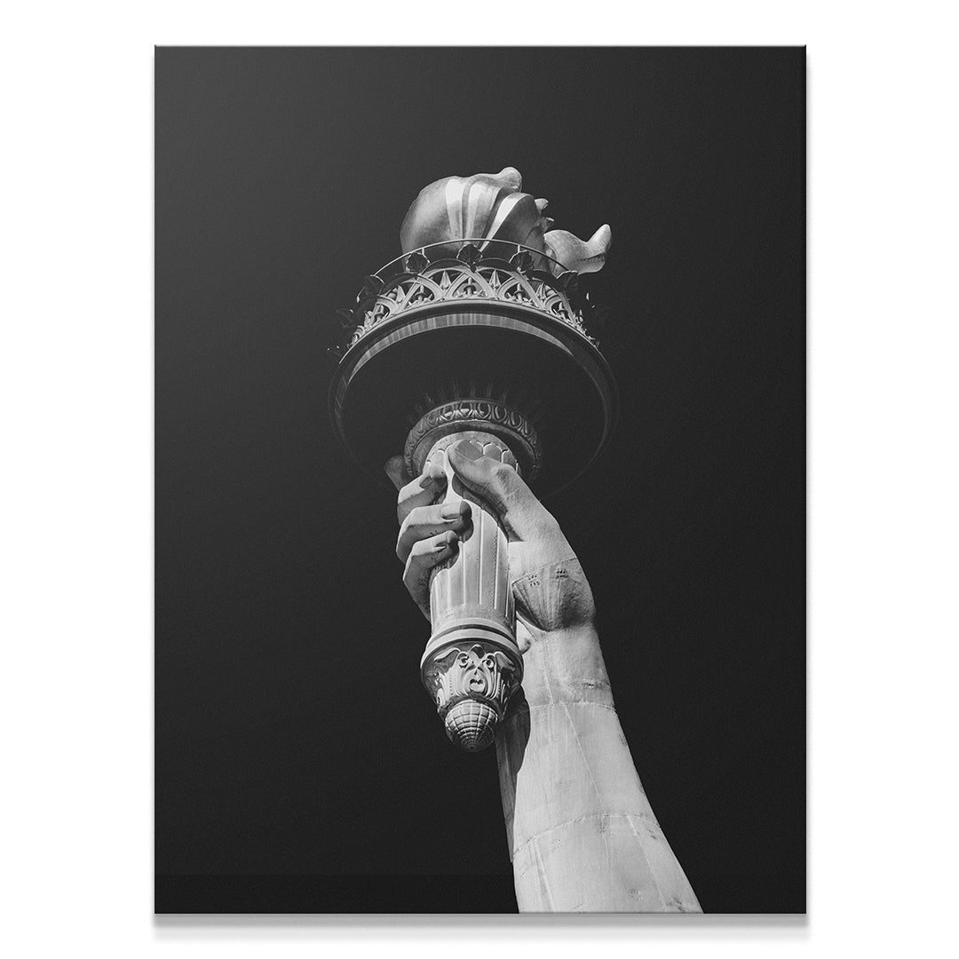 The Hand of Liberty - B&W