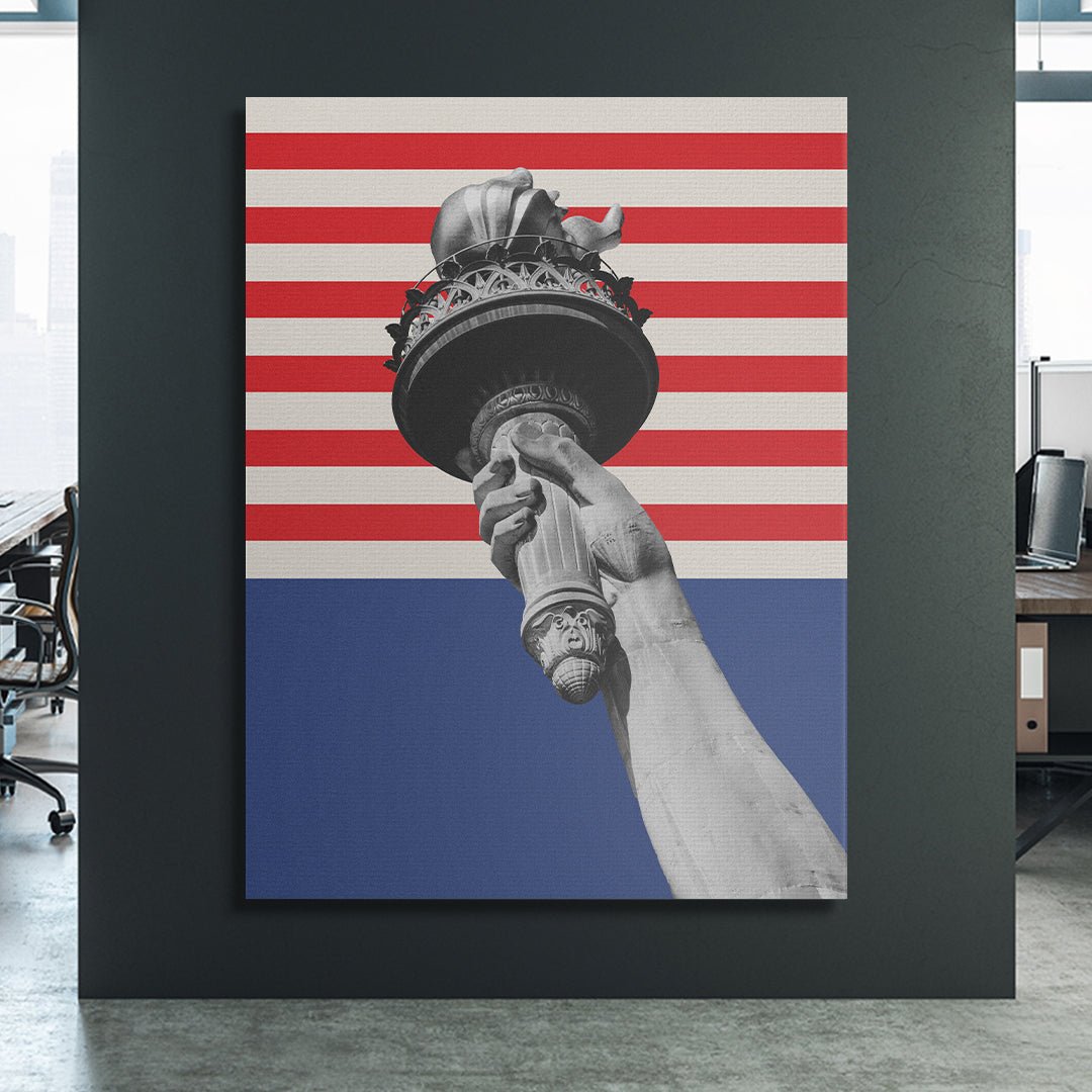 The Hand of Liberty - Official IKONICK Art - All-American Collection