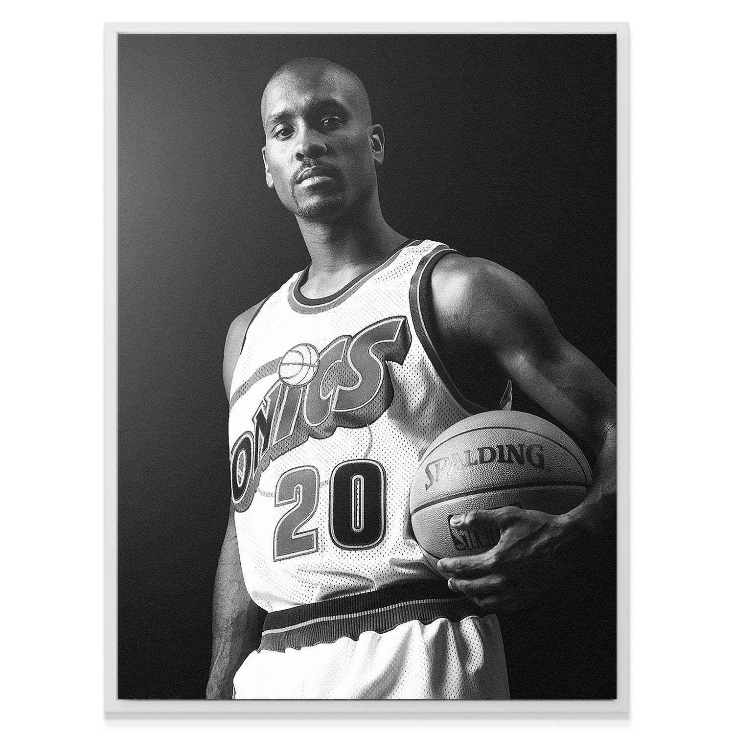 Gary Payton - Serious - IKONICK - NBA Legends