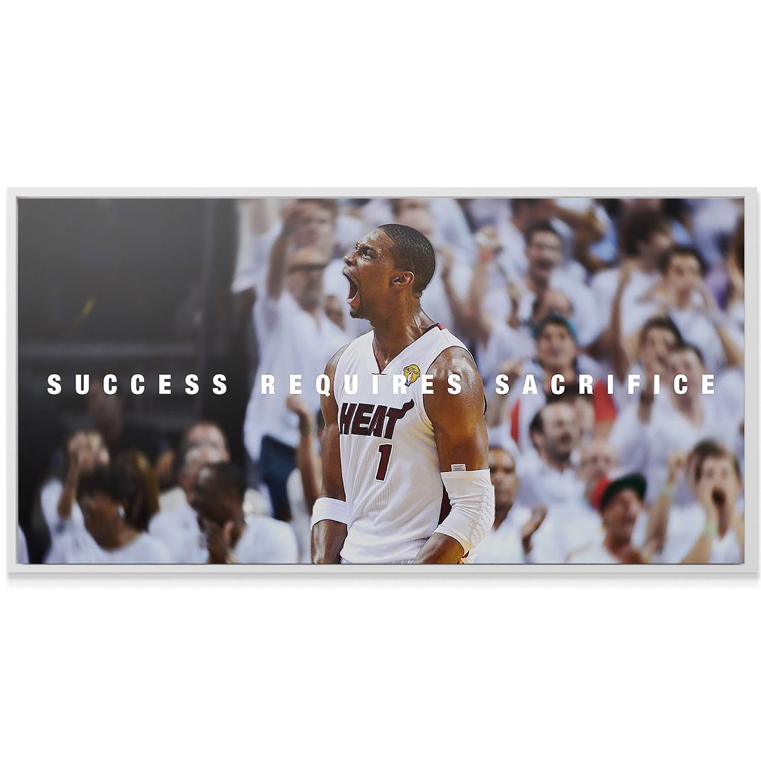 Chris Bosh - Success Requires Sacrifice - IKONICK - NBA Legends