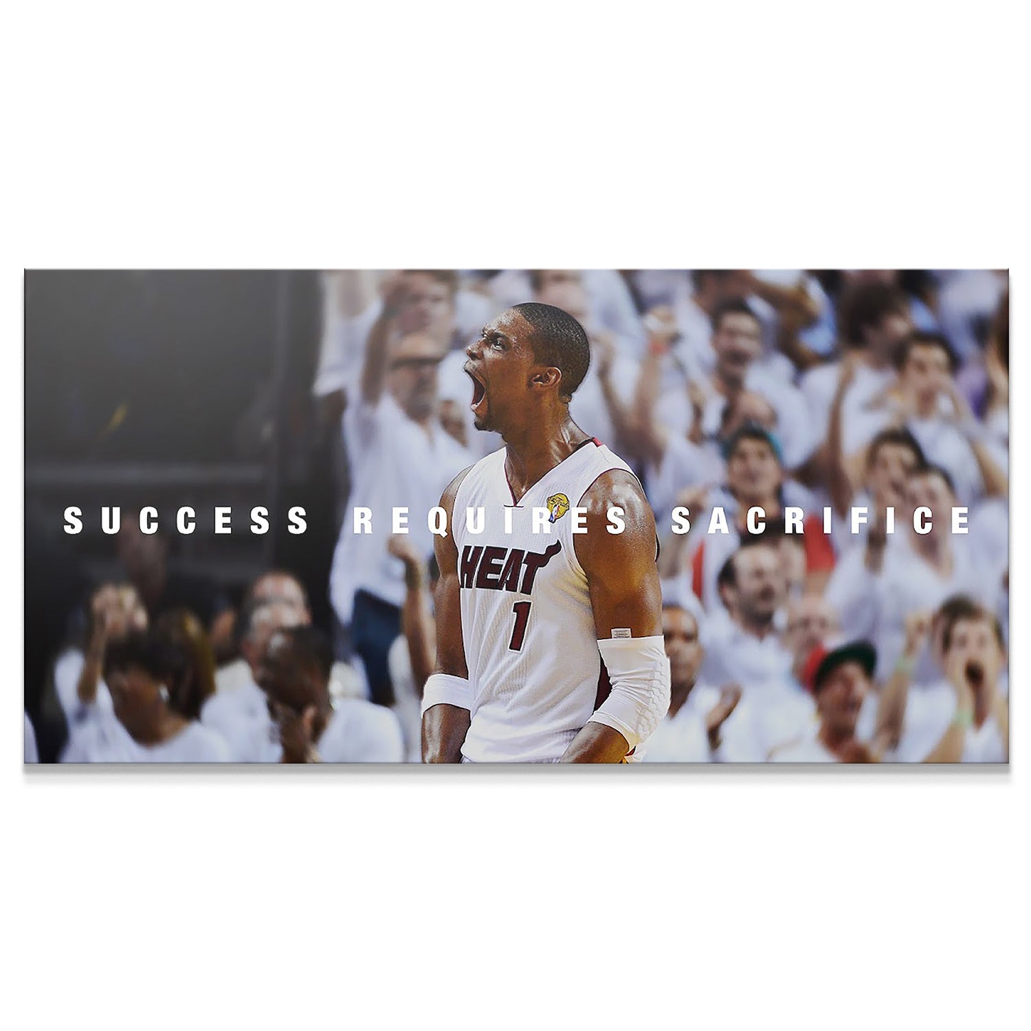 Chris Bosh - Success Requires Sacrifice - IKONICK - NBA Legends