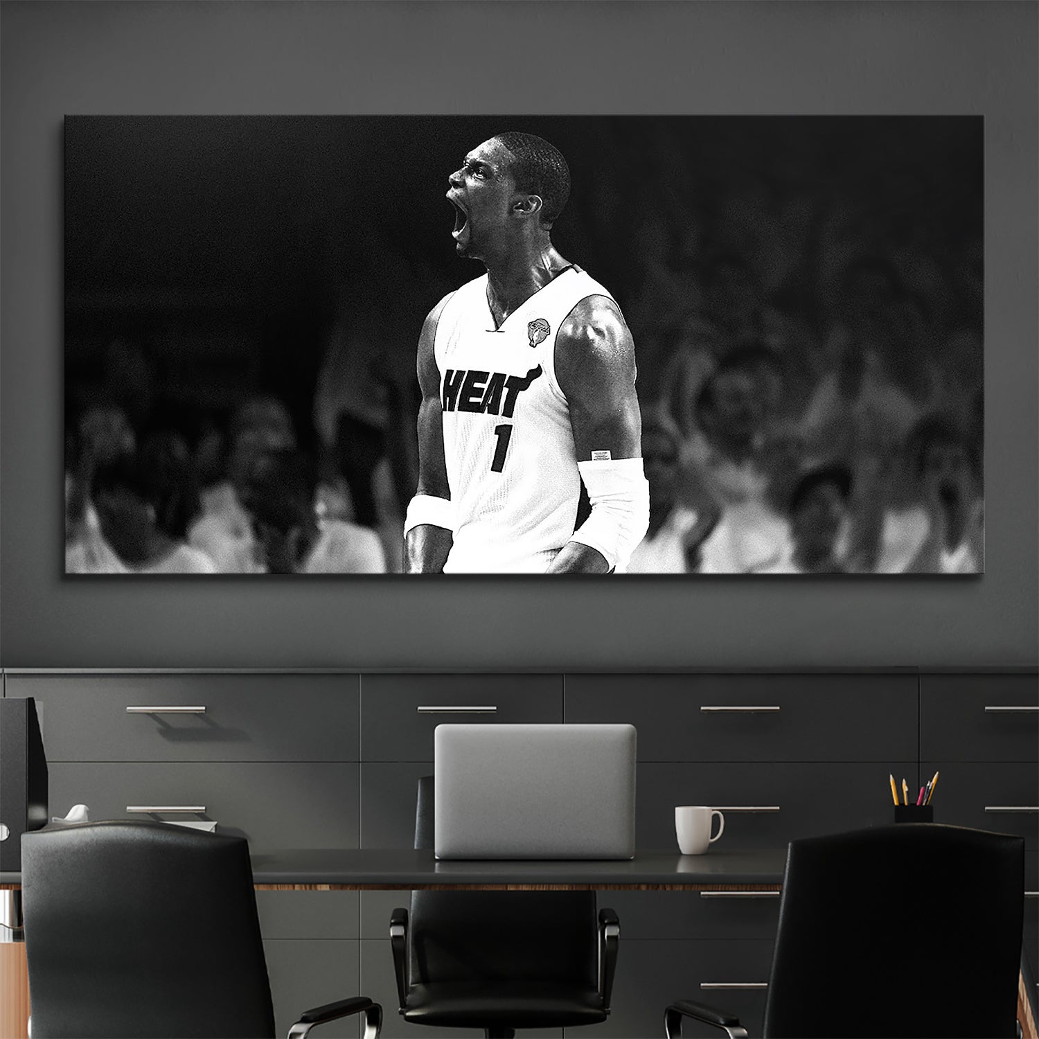 Chris Bosh - Success Requires Sacrifice (No Quote) - IKONICK - NBA Legends