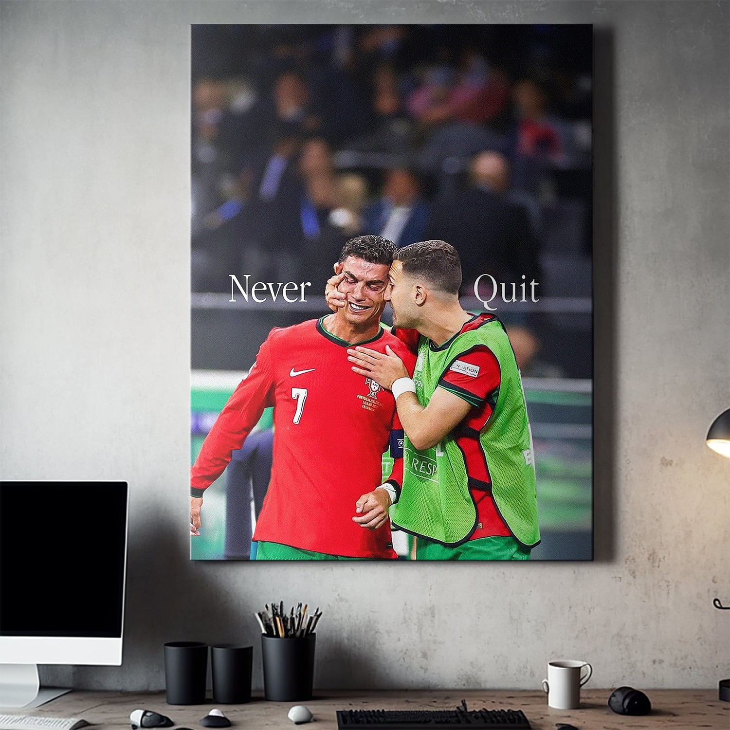 Cristiano Ronaldo - Never Quit - IKONICK - Cristiano Ronaldo