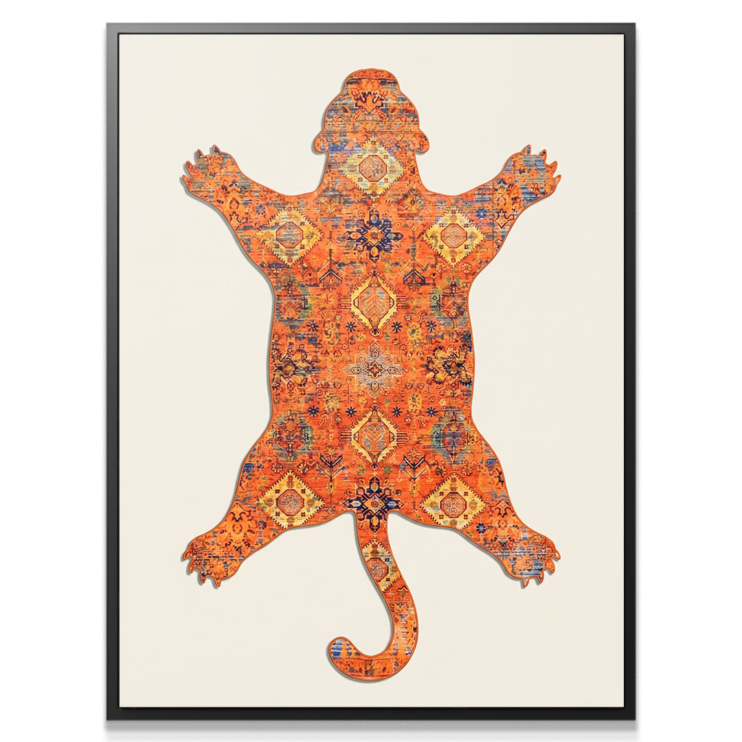 Tiger Rug Orange