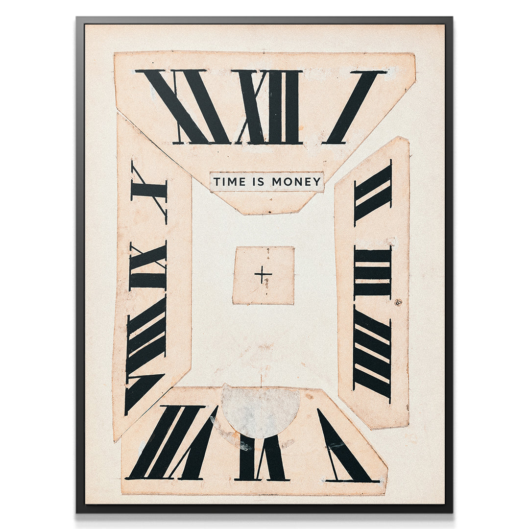 Time Is Money Paper Watch
