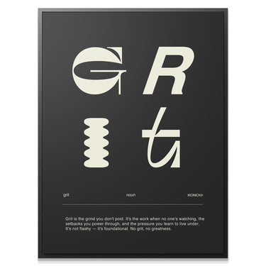 Grit Definition - Dark - IKONICK - IKONICK Original