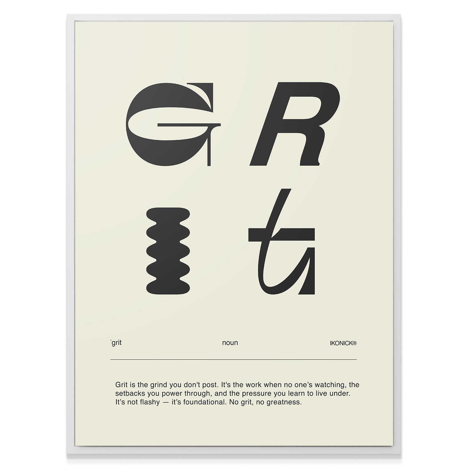 Grit Definition - Light - IKONICK - IKONICK Original