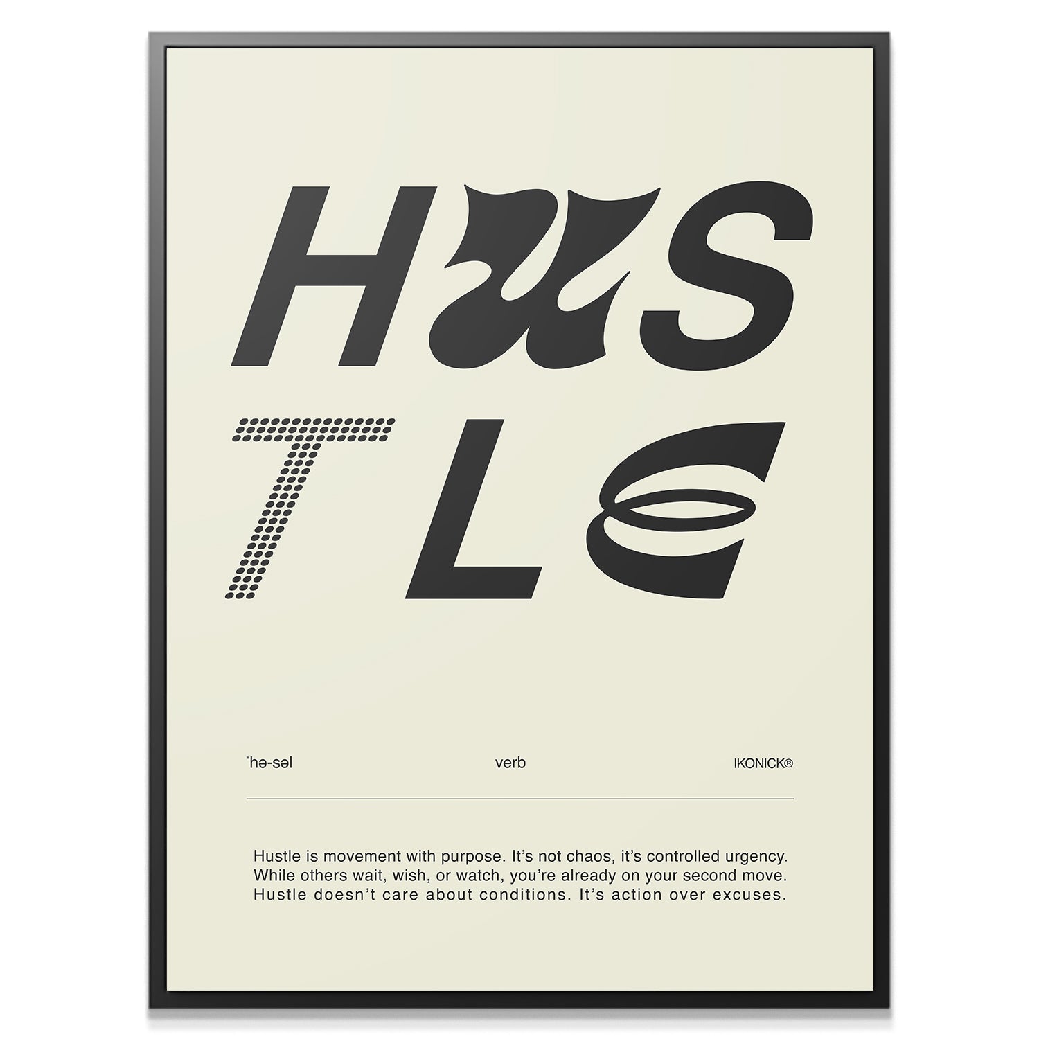 Hustle Definition - Light - IKONICK - IKONICK Original