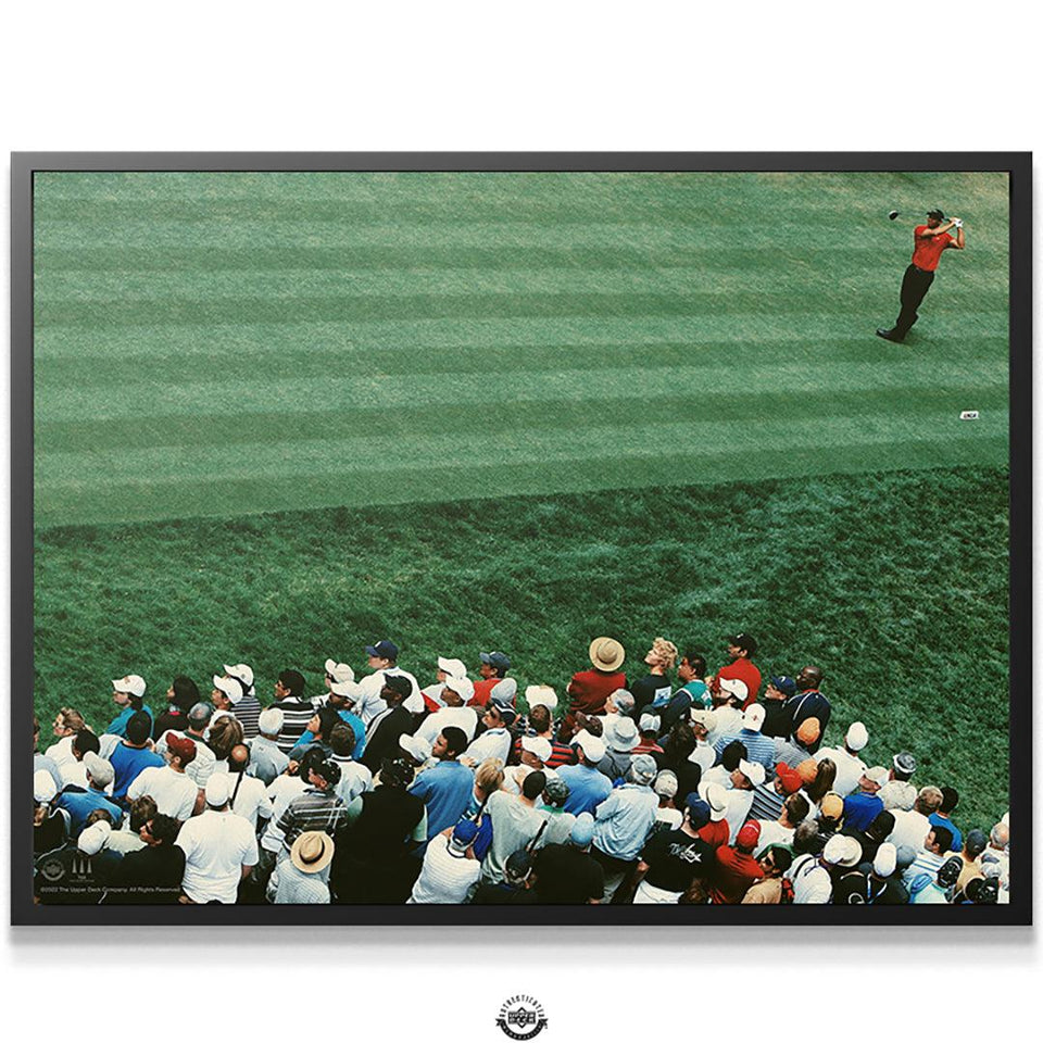 Tiger Woods Canvas Wall Art Distance Official IKONICK Art