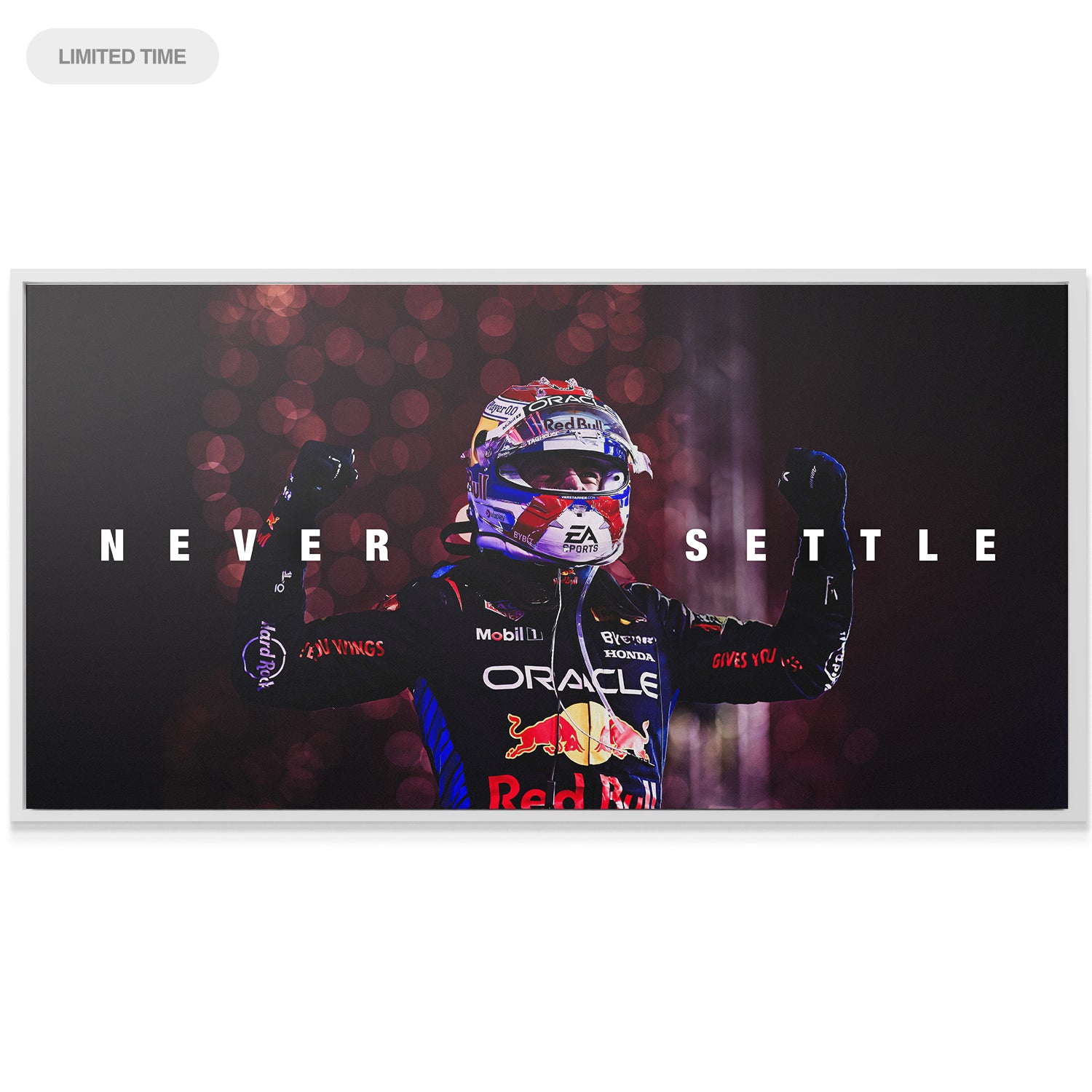 Verstappen - Never Settle - IKONICK - Max Verstappen
