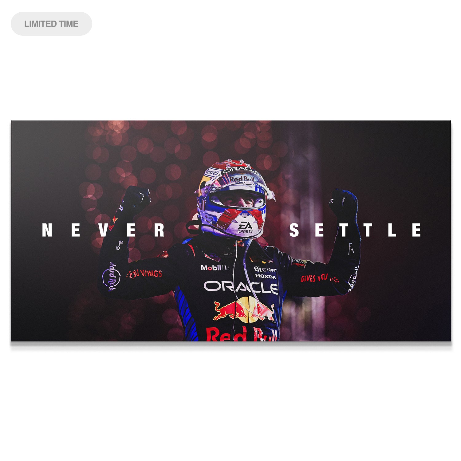Verstappen - Never Settle - IKONICK - Max Verstappen