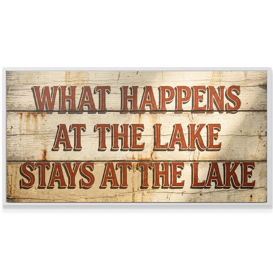 What Happens At The Lake