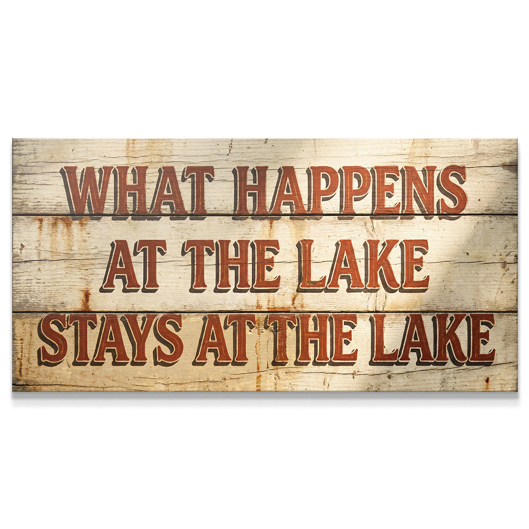 What Happens At The Lake