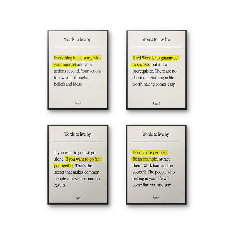 Words To Live By Bundle - IKONICK - IKONICK Original