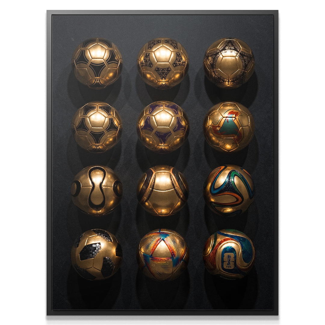 World Ball Wall Gold