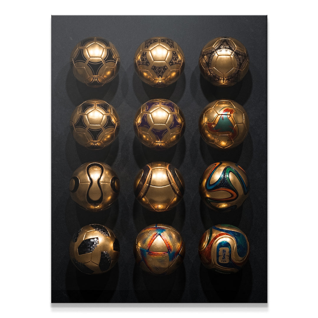 World Ball Wall Gold
