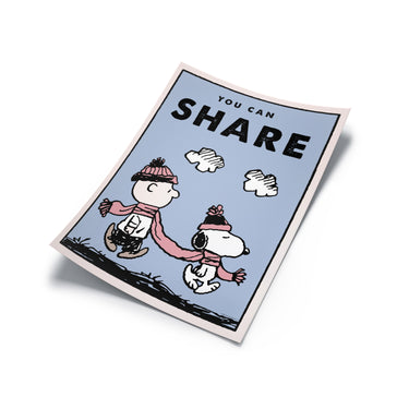 Kids PEANUTS - You Can Share Print